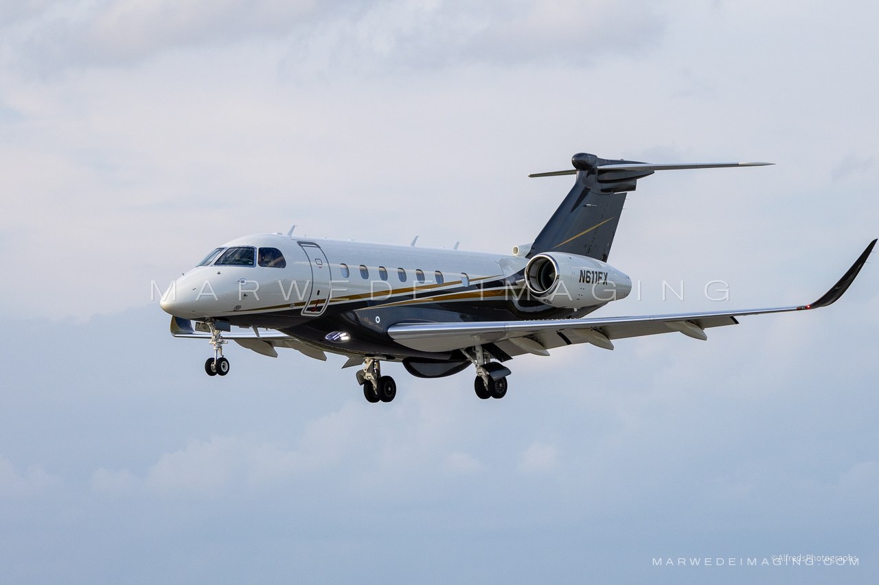 Embraer Legacy 500 / Praetor 600 N611FX photographed at KBCT on 2025-03-05
